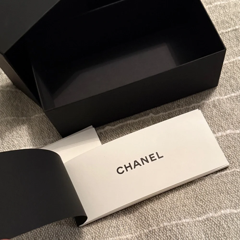 Chanel  sunglasses Black Box with instructions